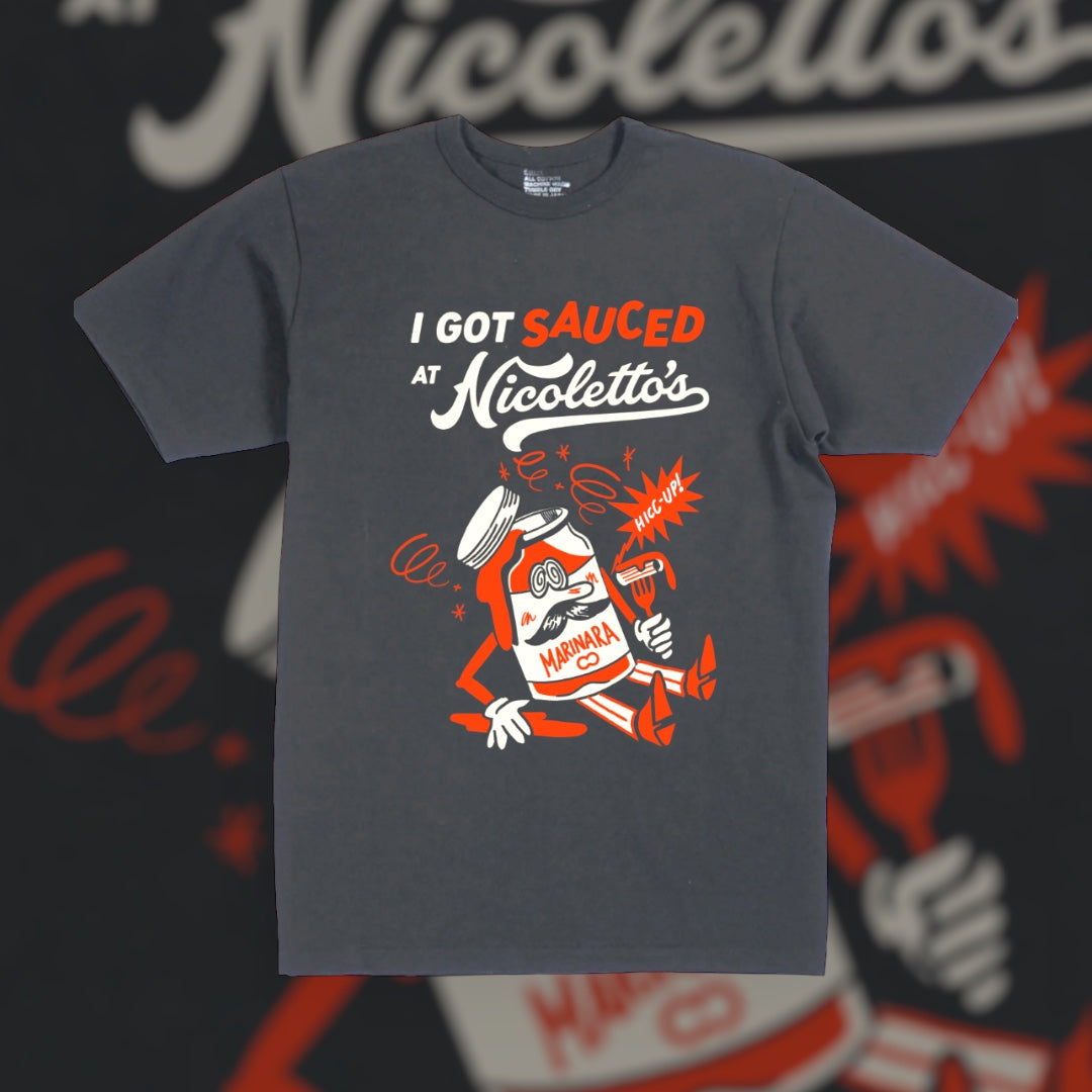 Get Sauced T-Shirt | Nicoletto's Pasta Co.