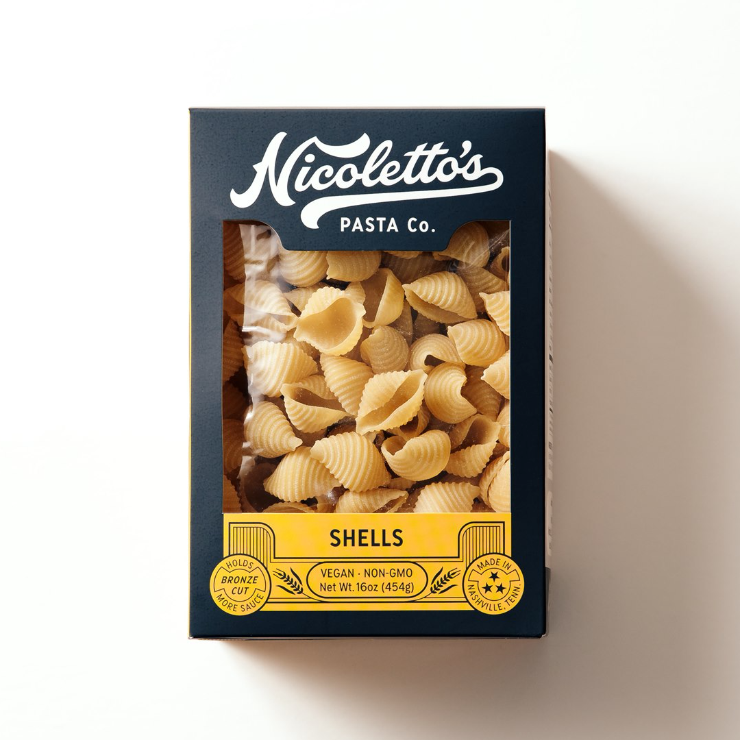 Bronze Cut Shells | Nicoletto's Pasta Co.