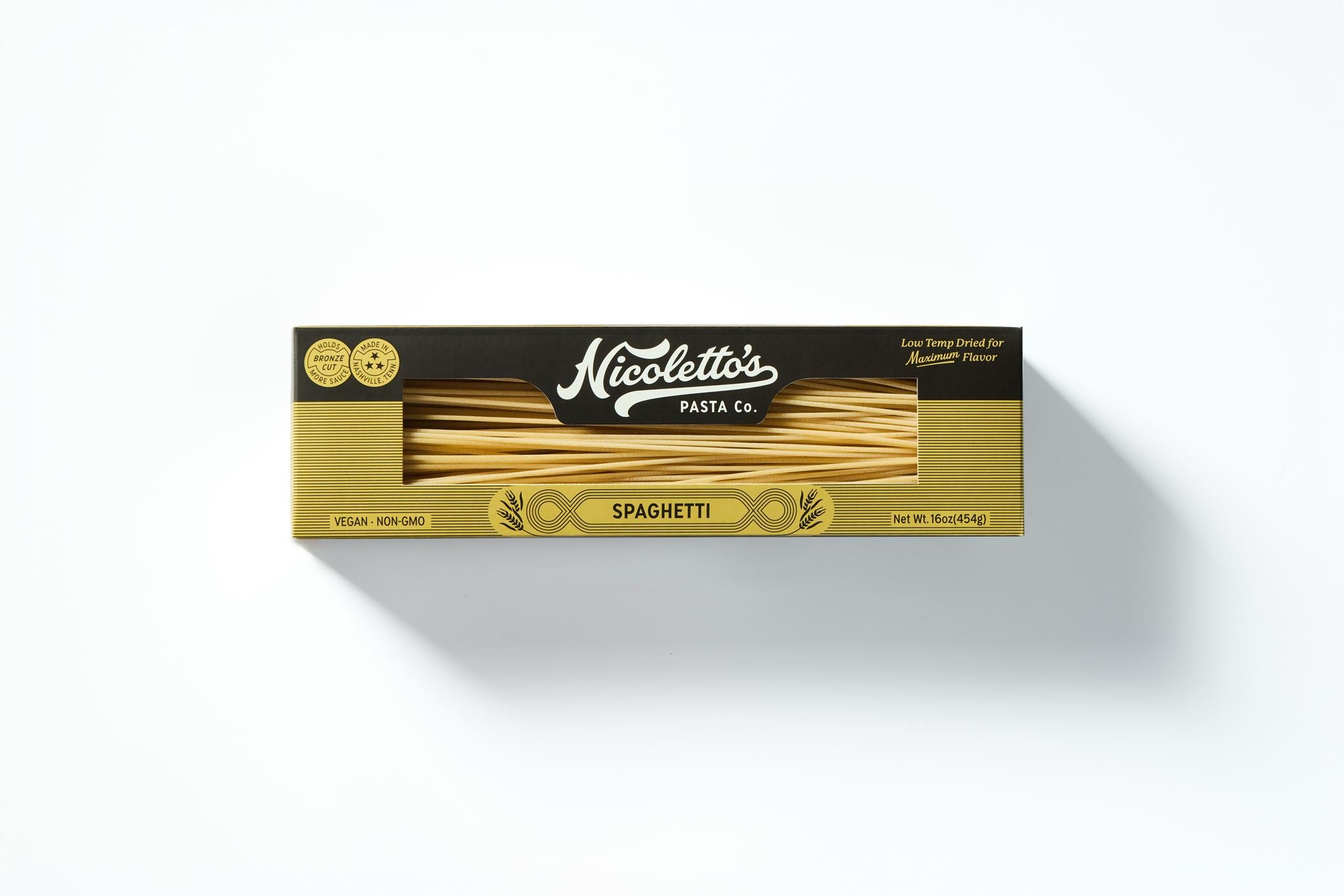 Bronze Cut Spaghetti | Nicoletto's Pasta Co.