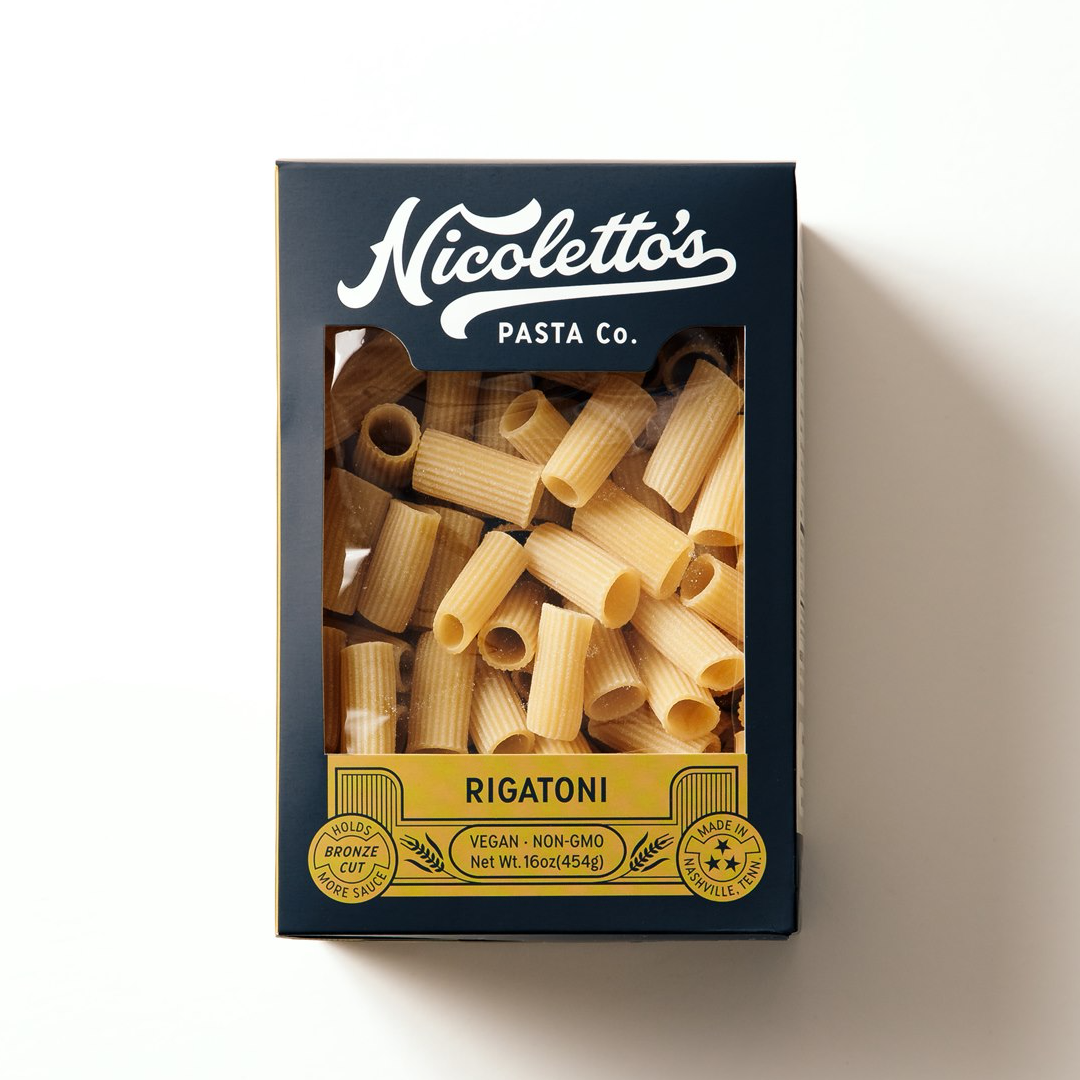 Bronze Cut Rigatoni | Nicoletto's Pasta Co.